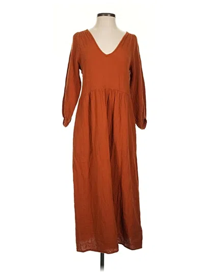 Madewell Casual Dress In Brown