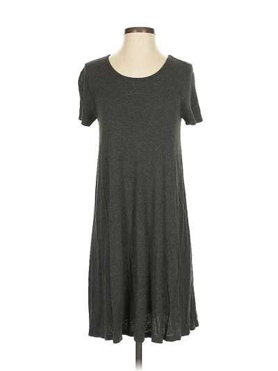 Pre-owned Madewell Casual Dress In Gray