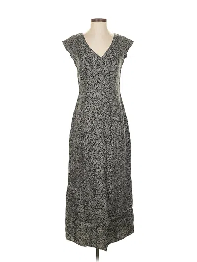 Pre-owned Madewell Casual Dress In Gray