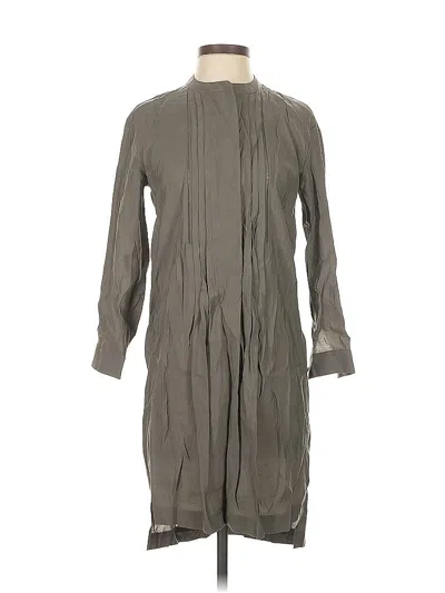 Pre-owned Madewell Casual Dress In Gray
