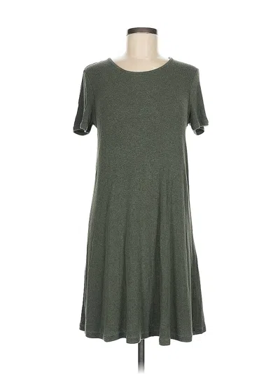 Pre-owned Madewell Casual Dress In Gray
