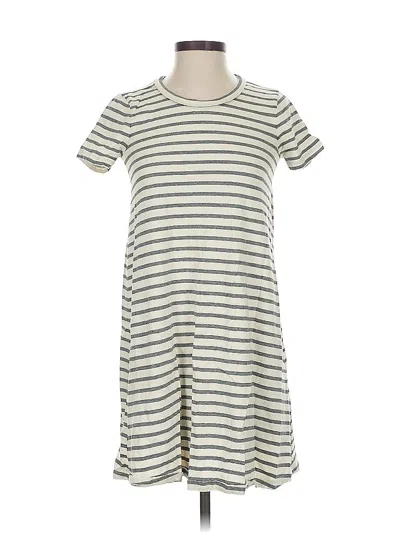 Pre-owned Madewell Casual Dress In Gray