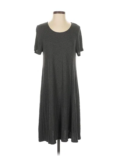 Pre-owned Madewell Casual Dress In Gray