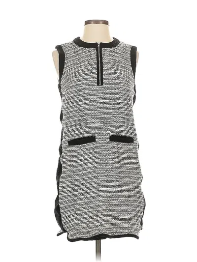 Pre-owned Madewell Casual Dress In Gray