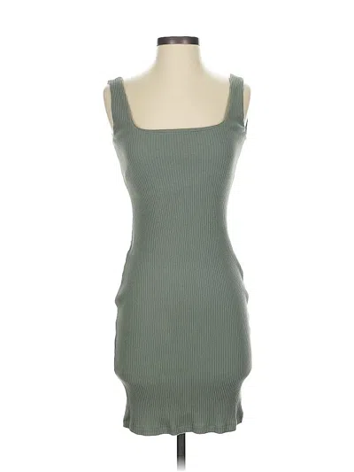 Pre-owned Madewell Casual Dress In Gray