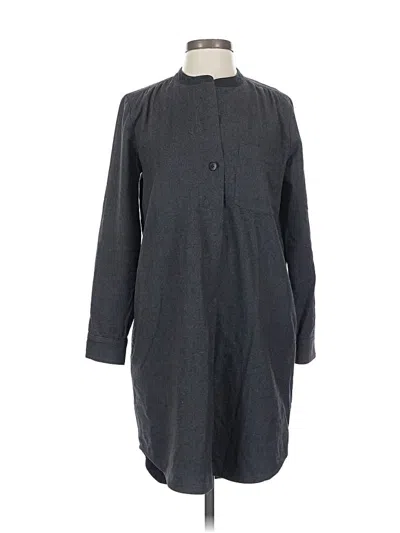 Pre-owned Madewell Casual Dress In Gray