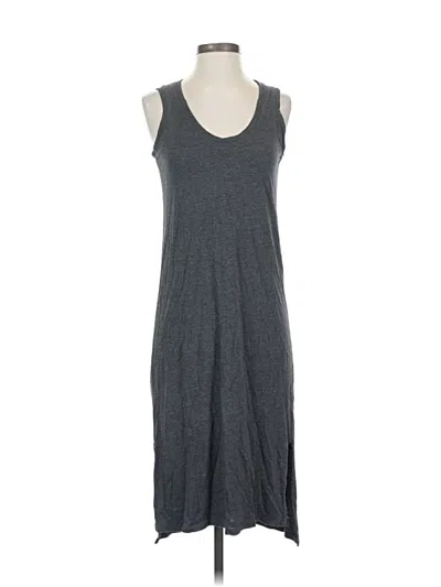 Pre-owned Madewell Casual Dress In Gray