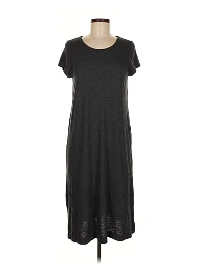 Pre-owned Madewell Casual Dress In Gray