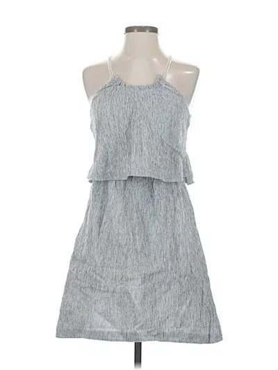 Pre-owned Madewell Casual Dress In Gray