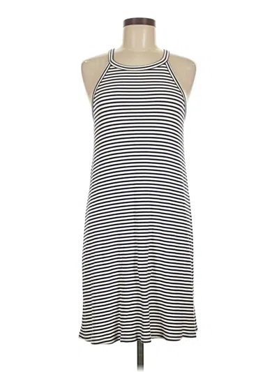 Pre-owned Madewell Casual Dress In Gray