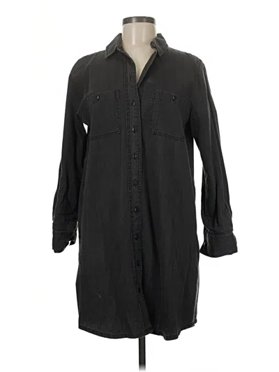 Pre-owned Madewell Casual Dress In Gray