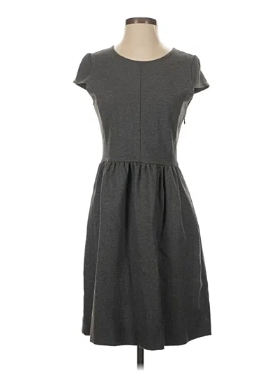 Pre-owned Madewell Casual Dress In Gray