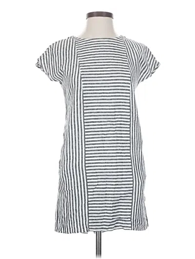 Pre-owned Madewell Casual Dress In Gray