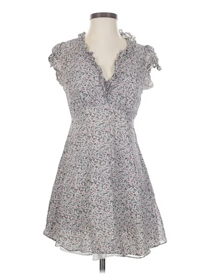 Pre-owned Madewell Casual Dress In Gray