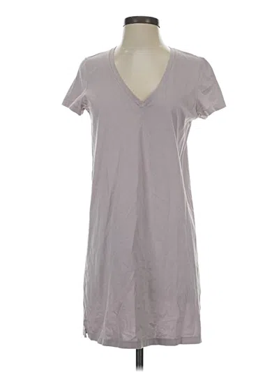 Pre-owned Madewell Casual Dress In Gray