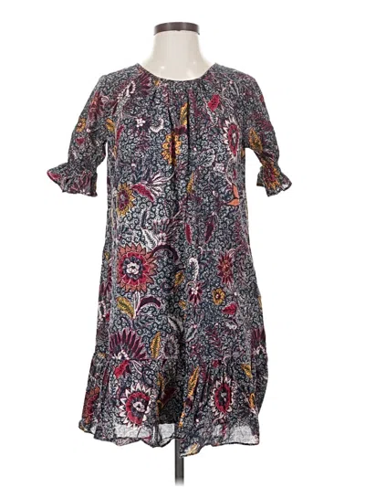 Pre-owned Madewell Casual Dress In Gray