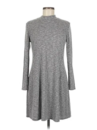 Pre-owned Madewell Casual Dress In Gray