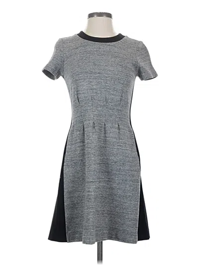 Pre-owned Madewell Casual Dress In Gray