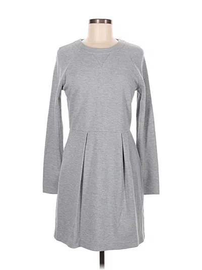 Pre-owned Madewell Casual Dress In Gray