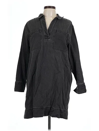 Pre-owned Madewell Casual Dress In Gray