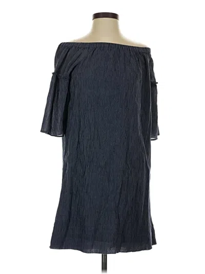 Pre-owned Madewell Casual Dress In Gray