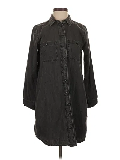 Pre-owned Madewell Casual Dress In Gray