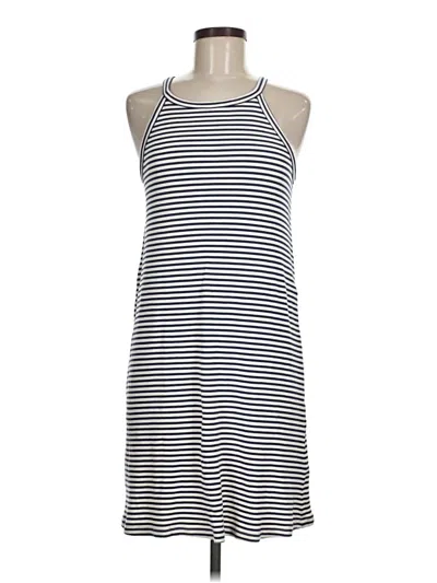 Pre-owned Madewell Casual Dress In Gray