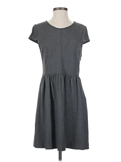 Pre-owned Madewell Casual Dress In Gray