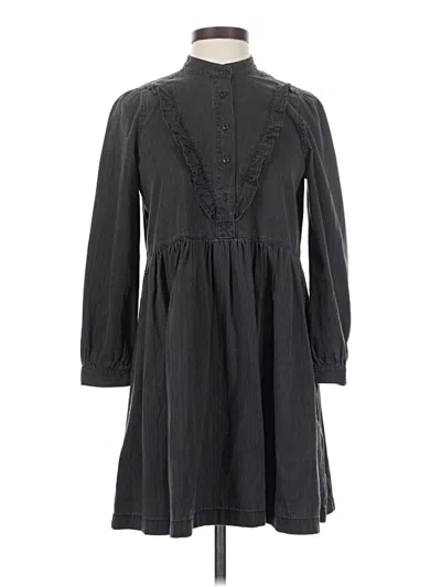 Pre-owned Madewell Casual Dress In Gray