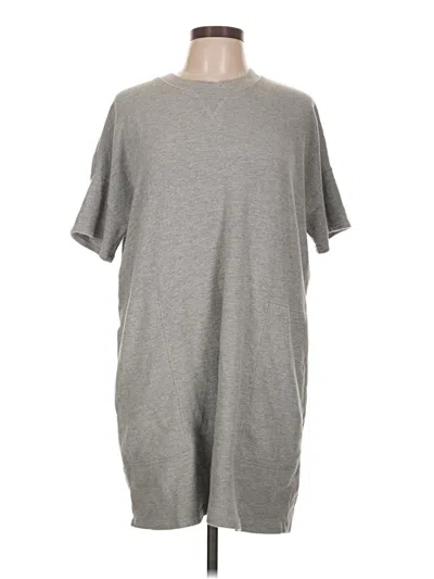 Pre-owned Madewell Casual Dress In Gray