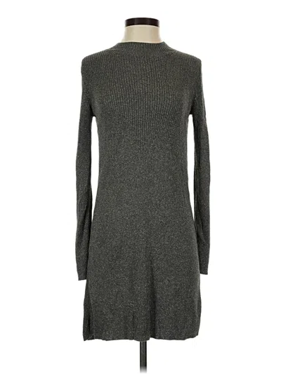 Pre-owned Madewell Casual Dress In Gray