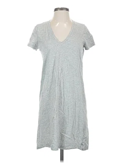 Pre-owned Madewell Casual Dress In Gray