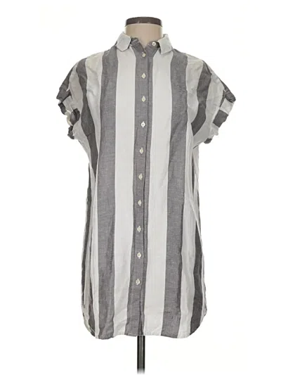 Pre-owned Madewell Casual Dress In Gray