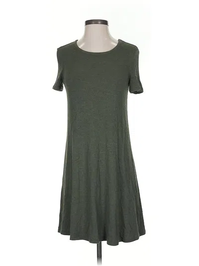 Pre-owned Madewell Casual Dress In Green
