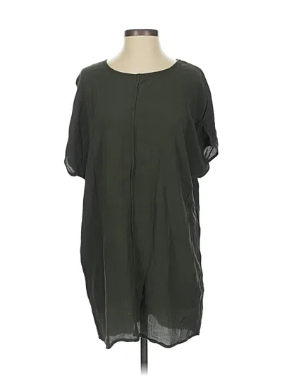Pre-owned Madewell Casual Dress In Green