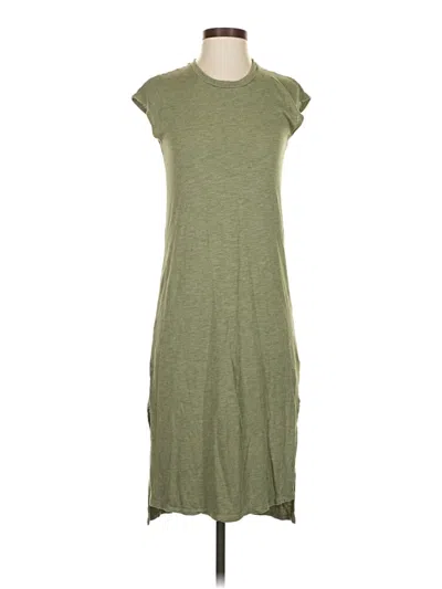 Pre-owned Madewell Casual Dress In Green