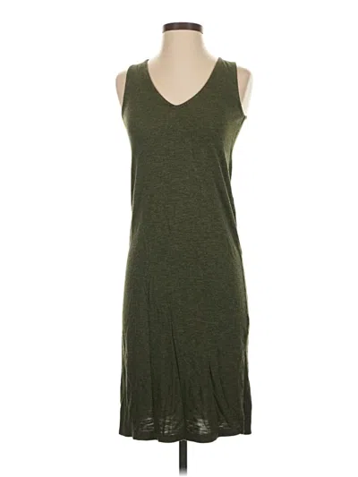 Pre-owned Madewell Casual Dress In Green
