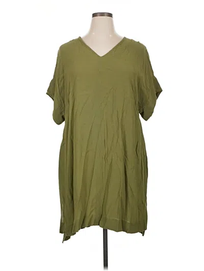 Pre-owned Madewell Casual Dress In Green