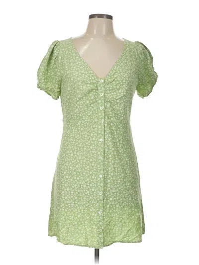 Pre-owned Madewell Casual Dress In Green
