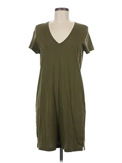 Pre-owned Madewell Casual Dress In Green