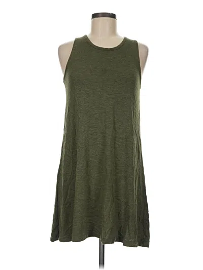 Pre-owned Madewell Casual Dress In Green