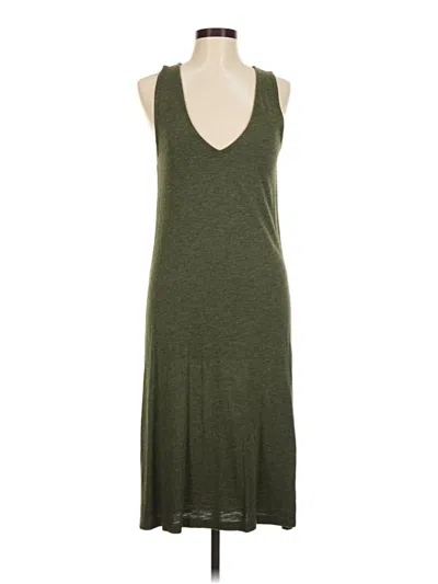 Pre-owned Madewell Casual Dress In Green
