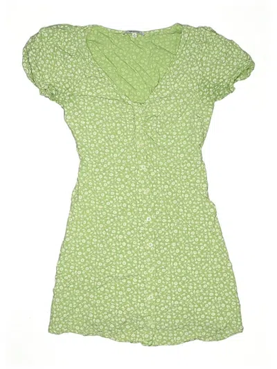Pre-owned Madewell Casual Dress In Green