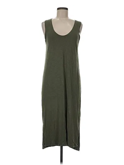 Pre-owned Madewell Casual Dress In Green