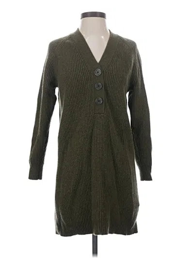 Pre-owned Madewell Casual Dress In Green