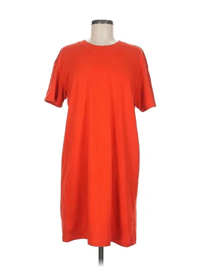 Pre-owned Madewell Casual Dress In Orange