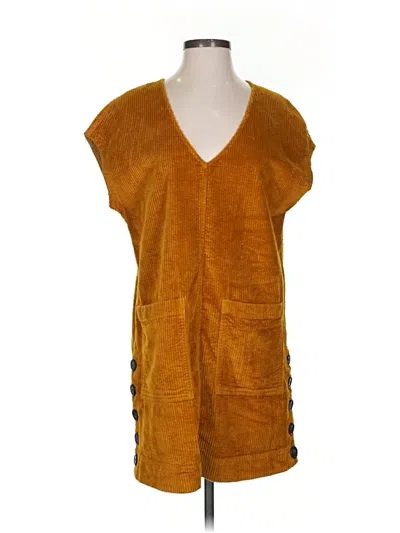 Pre-owned Madewell Casual Dress In Orange