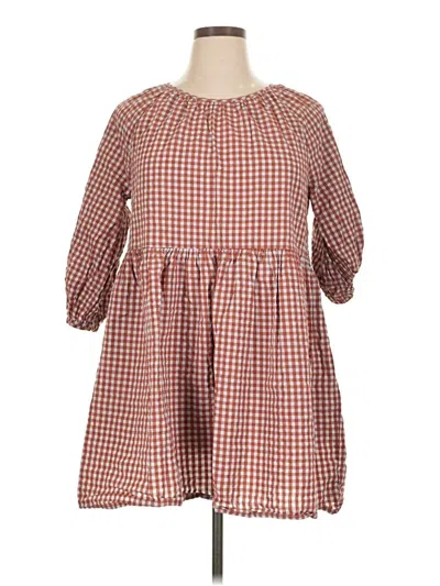 Pre-owned Madewell Casual Dress In Orange