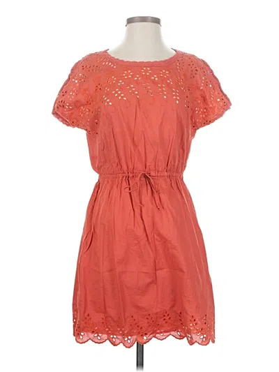 Pre-owned Madewell Casual Dress In Orange