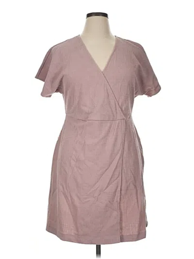 Pre-owned Madewell Casual Dress In Pink